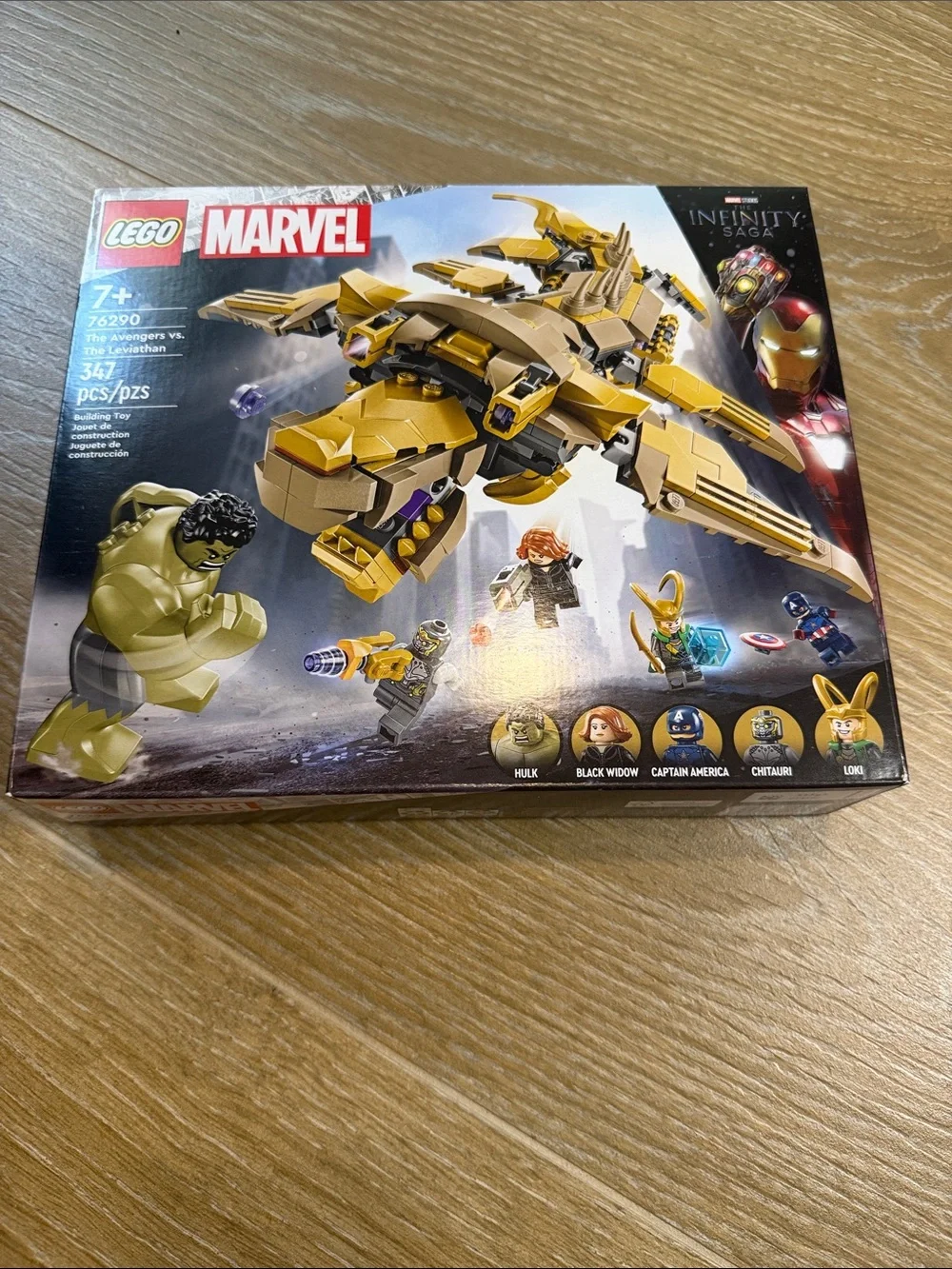 LEGO Marvel The Avengers vs. The Leviathan Superhero Toy 76290